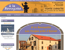 Tablet Screenshot of alarevoyotte.com